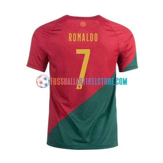 Portugal Heimausrüstung Ronaldo 7 World Cup 2022 Herren Trikot S/S