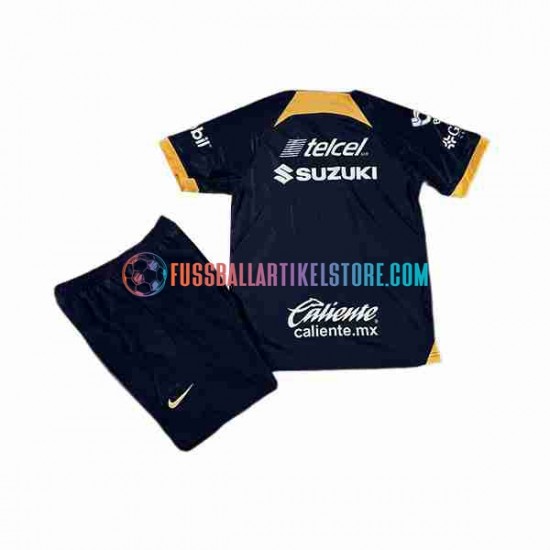 UNAM Pumas Auswärtsausrüstung 2023-2024 Kinder Set(Trikot und Hose) S/S