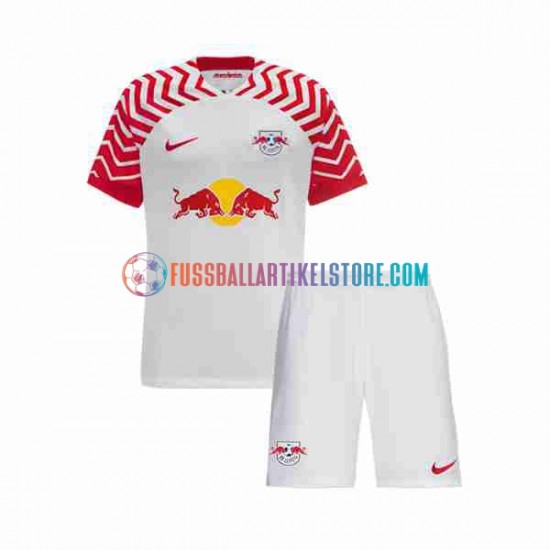 RB Leipzig Heimausrüstung 2023-2024 Kinder Set(Trikot und Hose) S/S