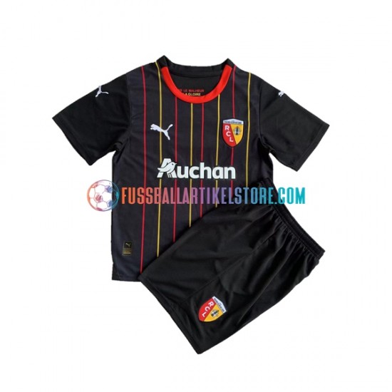 RC Lens Auswärtsausrüstung 2023-2024 Kinder Set(Trikot und Hose) S/S