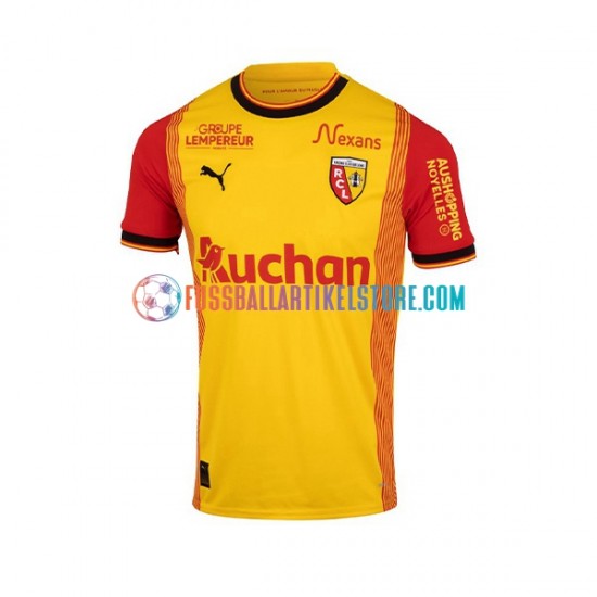 RC Lens Heimausrüstung 2023-2024 Herren Trikot S/S