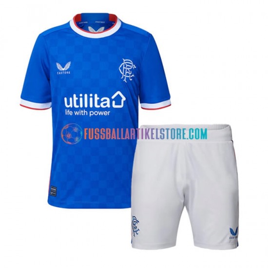 Rangers Heimausrüstung 2022-2023 Kinder Set(Trikot und Hose) S/S