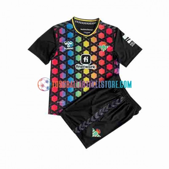 Betis Sevilla Heimausrüstung Torwart 2023-2024 Kinder Set(Trikot und Hose) S/S