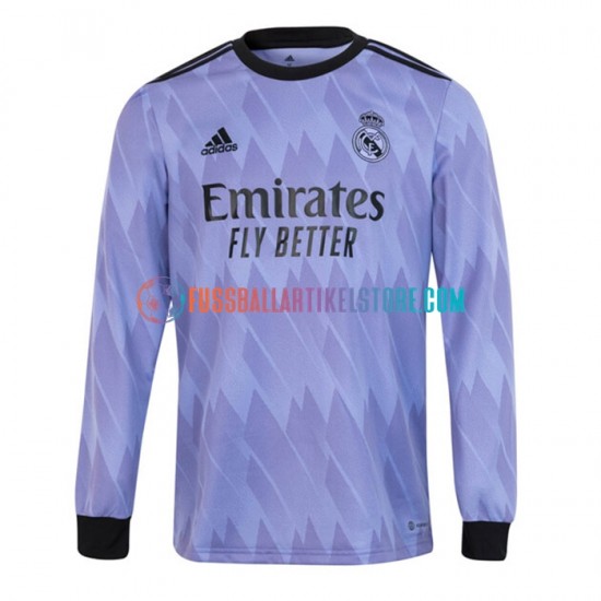 Real Madrid Auswärtsausrüstung 2022-2023 Herren Trikot L/S