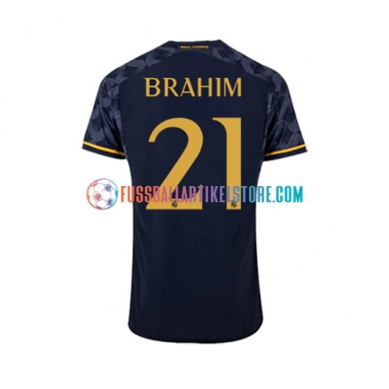 Real Madrid Auswärtsausrüstung Brahim Diaz 21 2023-2024 Herren Trikot S/S