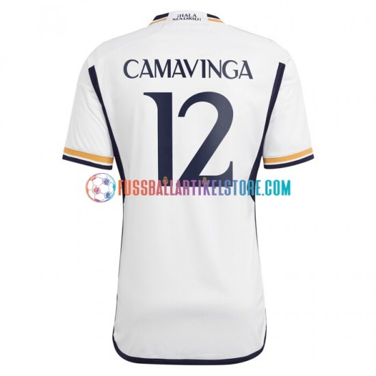 Real Madrid Heimausrüstung Camavinga 12 2023-2024 Herren Trikot S/S