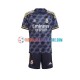 Real Madrid Auswärtsausrüstung 2023-2024 Kinder Set(Trikot und Hose) S/S