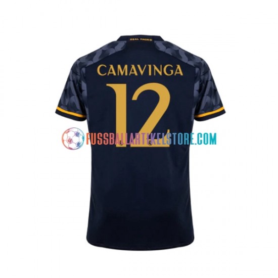 Real Madrid Auswärtsausrüstung EDUARDO CAMAVINGA 12 2023-2024 Herren Trikot S/S