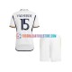 Real Madrid Heimausrüstung Federico Valverde 15 2023-2024 Kinder Set(Trikot und Hose) S/S