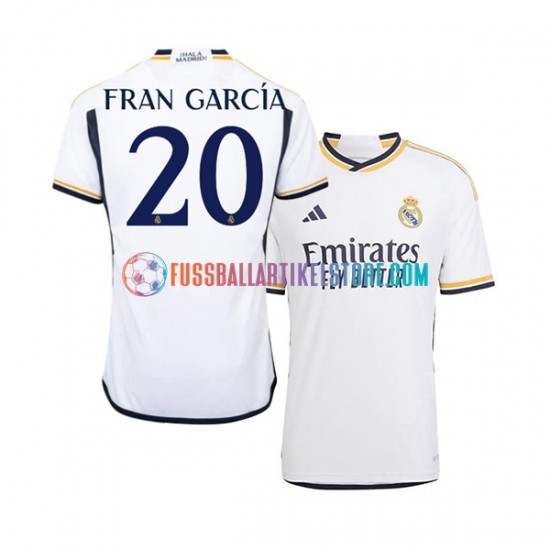 Real Madrid Heimausrüstung Fran Garcia 20 2023-2024 Herren Trikot S/S