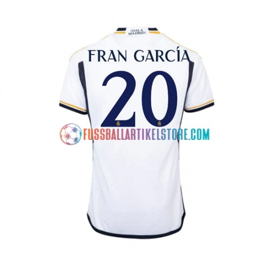 Real Madrid Heimausrüstung Fran Garcia 20 2023-2024 Herren Trikot S/S