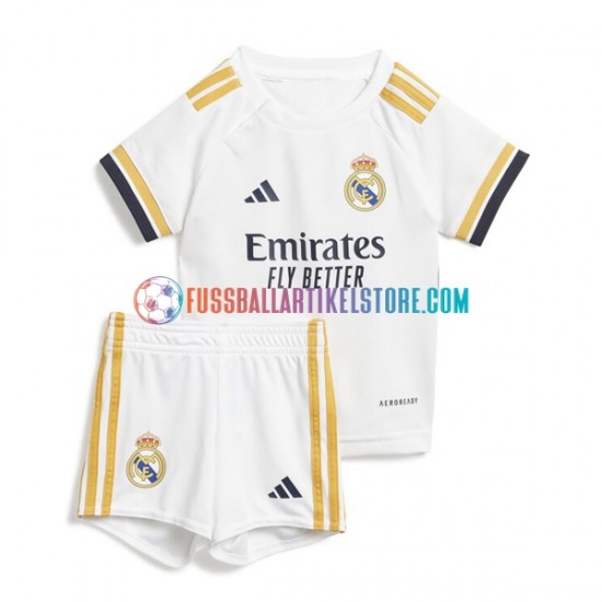 Real Madrid Heimausrüstung 2023-2024 Kinder Set(Trikot und Hose) S/S