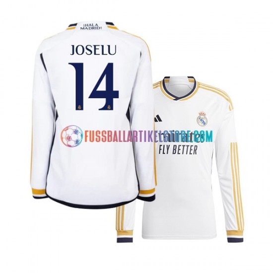 Real Madrid Heimausrüstung JOSELU 14 2023-2024 Herren Trikot L/S