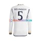 Real Madrid Heimausrüstung Jude Bellingham 5 2023-2024 Herren Trikot L/S