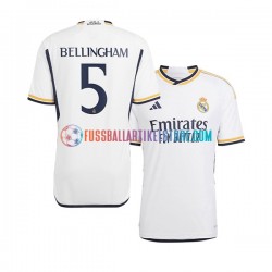 Real Madrid Heimausrüstung Jude Bellingham 5 2023-2024 Herren Trikot S/S