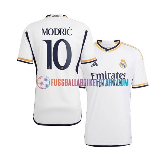 Real Madrid Heimausrüstung Modrić 10 2023-2024 Herren Trikot S/S