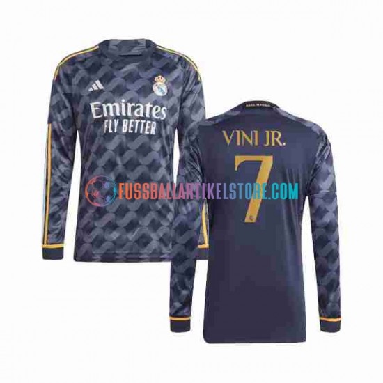 Real Madrid Auswärtsausrüstung Vini Jr 7 2023-2024 Herren Trikot L/S