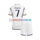 Real Madrid Heimausrüstung Vinicius Junior 7 2023-2024 Kinder Set(Trikot und Hose) S/S