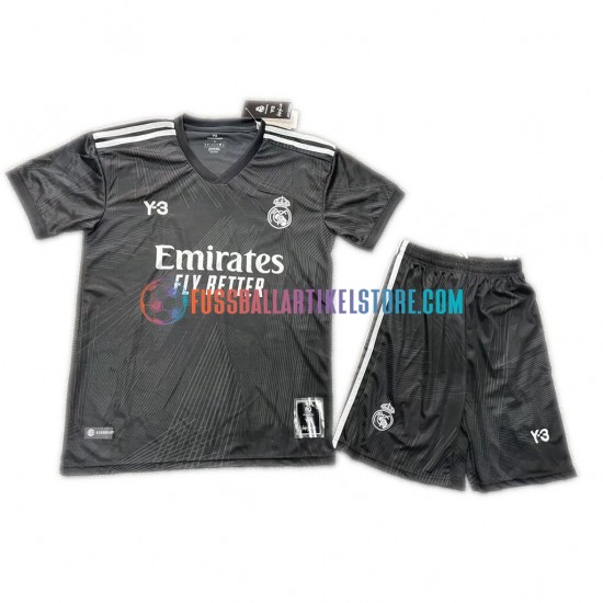 Real Madrid Viertesausrüstung Y-3 2021-2022 Kinder Set(Trikot und Hose) S/S