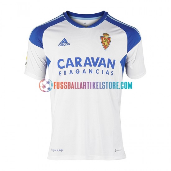 Real Zaragoza Heimausrüstung 2022-2023 Herren Trikot S/S