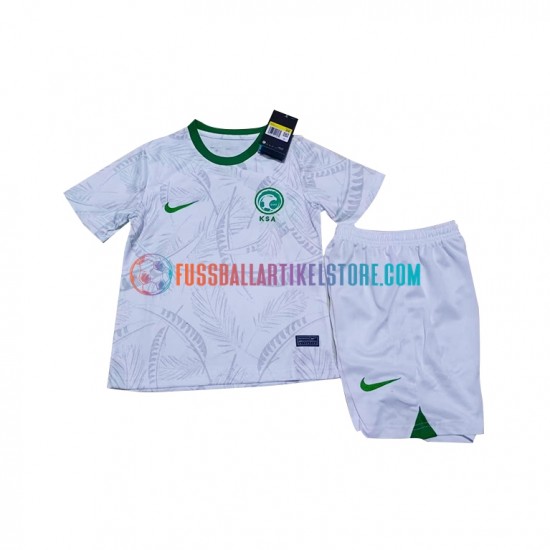 Saudi-Arabien Heimausrüstung World Cup 2022 Kinder Set(Trikot und Hose) S/S