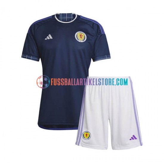 Schottland Heimausrüstung 2022-2023 Kinder Set(Trikot und Hose) S/S