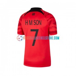 Südkorea Heimausrüstung Son Heung-min 7 World Cup 2022 Herren Trikot S/S