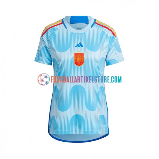 Spanien Auswärtsausrüstung frauen trikot World Cup 2022 S/S