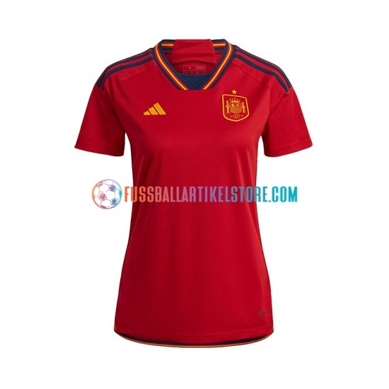 Spanien Heimausrüstung frauen trikot World Cup 2022 S/S