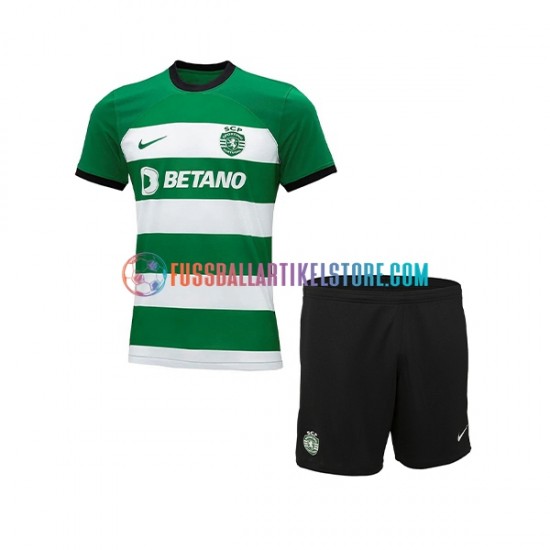 Sporting CP Heimausrüstung 2023-2024 Kinder Set(Trikot und Hose) S/S