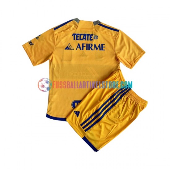 UANL Tigres Heimausrüstung 2023-2024 Kinder Set(Trikot und Hose) S/S