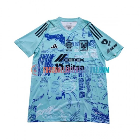 UANL Tigres Heimausrüstung Torwart Earth Day 2023-2024 Herren Trikot S/S