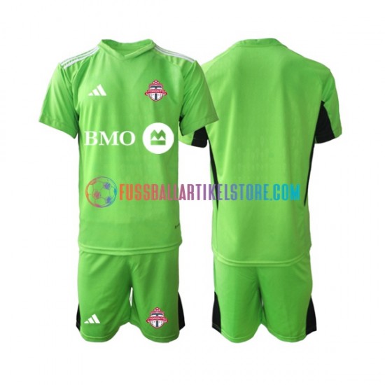 Toronto FC Heimausrüstung Torwart 2023 Kinder Set(Trikot und Hose) S/S