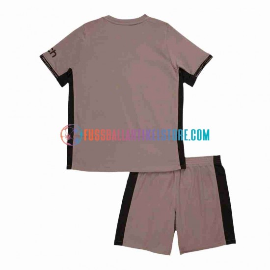 Tottenham Hotspur Ausweichausrüstung 2023-2024 Kinder Set(Trikot und Hose) S/S