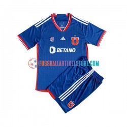 Universidad de Chile Heimausrüstung 2023 Kinder Set(Trikot und Hose) S/S