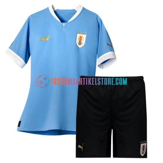 Uruguay Heimausrüstung 2022 Kinder Set(Trikot und Hose) S/S