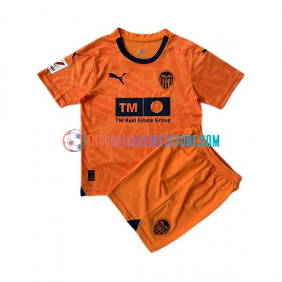 Valencia CF Ausweichausrüstung 2023-2024 Kinder Set(Trikot und Hose) S/S