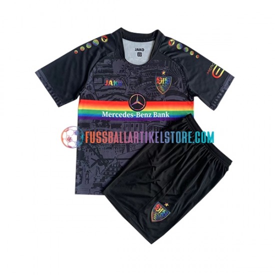 VfB Stuttgart Heimausrüstung Special 2022-2023 Kinder Set(Trikot und Hose) S/S