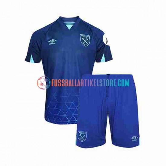 West Ham United Ausweichausrüstung 2023-2024 Kinder Set(Trikot und Hose) S/S