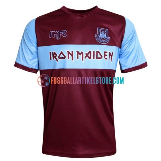 West Ham United Heimausrüstung Iron Maiden Herren Trikot S/S