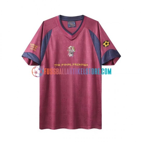 West Ham United Auswärtsausrüstung Retro Iron Maiden 2010 Herren Trikot S/S