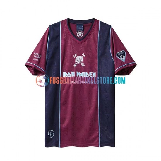 West Ham United Auswärtsausrüstung Retro Iron Maiden 2011 Herren Trikot S/S