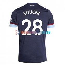 West Ham United Ausweichausrüstung Tomas Soucek 28 2021-2022 Herren Trikot S/S