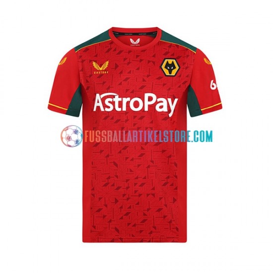 Wolverhampton Wanderers Auswärtsausrüstung 2023-2024 Herren Trikot S/S