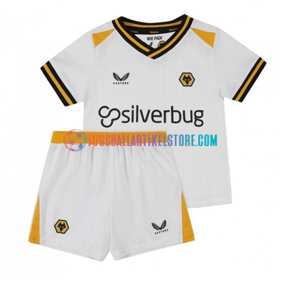 Wolverhampton Wanderers Ausweichausrüstung 2022-2023 Kinder Set(Trikot und Hose) S/S