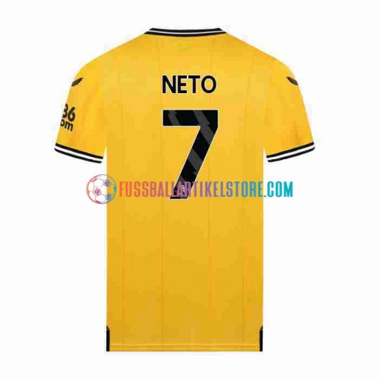 Wolverhampton Wanderers Heimausrüstung NETO 7 2023-2024 Herren Trikot S/S