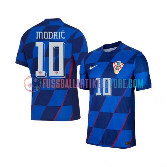 Kroatien Auswärtsausrüstung Modrić Luca 10 Euro 2024 Herren Trikot S/S