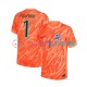 England Heimausrüstung Torwart Pickford 1 Euro 2024 Herren Trikot Orange S/S