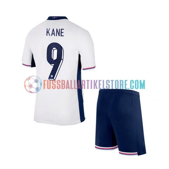 England Heimausrüstung Harry Kane 9 Euro 2024 Kinder Set(Trikot und Hose) S/S