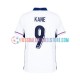 England Heimausrüstung Harry Kane 9 Euro 2024 Herren Trikot Weiß S/S